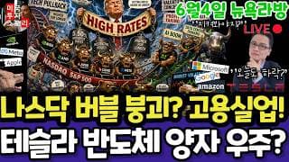 미국주식/나스닥 조정? 실업수당청구,노동삭감? 브로드컴 CRWD 적정주가?/테슬라 엔비디아 구글 애플 아마존 메타 아이온큐 삼성전자 마이크론 테크놀로지 인텔 AMD코어위브 샌디스크
