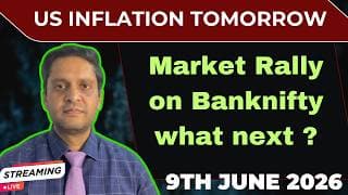 Banknifty strong movement today why|US inflation tomorrow|China CPI|China trade data|Nifty analysis