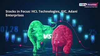 Stocks in Focus: HCL Technologies, GIC, Adani Enterprises