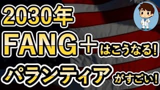 【FANG+の未来シリーズ4】パランティア・クラウドストライクの未来解説動画！
