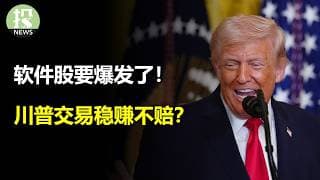 软件股要爆发了！贝莱德收紧股票！川普交易稳赚不赔？税在吃掉大块的利润！
