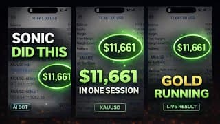 HOW TO TRADE US30,NASDAQ AND XAUUSD, SONIC MADE PROFITS
