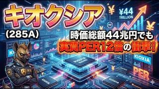 【株式投資銘柄分析】キオクシア(285A)米国ADS上場という超巨額の布石！グローバル資本が雪崩れ込む絶対的覇者