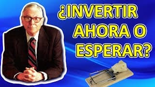 Esperar en efectivo por el momento correcto para invertir. Charlie Munger en español.