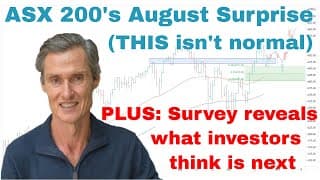 ASX 200s Rare August Surge: The Mistake Smart Investors DON’T Make | Stock Market Technical Analysis
