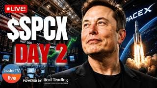 SPACEX LEADS RALLY 🚀 $SPCX Soars! Can the Market Hold These Gains? | Stock Market Live