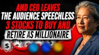 AMD CEO Lisa Su Just Dropped A $2 Trillion AI Bomb - You Just Need 4 Stocks To Buy NOW - Act Fast!!