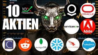 🚨 10 SOFTWARE AKTIEN 🕵🏼 Palantir Oracle ServiceNow Adobe Salesforce Crowdstrike Snowflake MongoDB