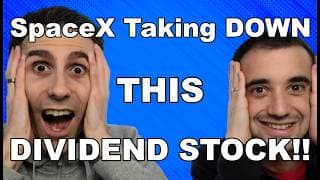 SpaceX Taking DOWN THIS Dividend Stock!  Stock Plummets OVER 20%... due to the upcoming SpaceX IPO?