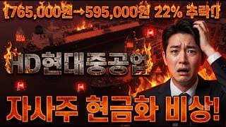 [HD현대중공업 주가 전망] 모회사 3조원 EB 폭탄, 더 빠진다? 지켜보지만 말고 대응해야 합니다! #hd현대중공업