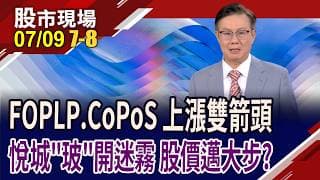 先進封裝從"P"出發 順序一動,整個不同凡響?3DIC封裝材料商+玻璃加工商 帶動悅城股價想像空間?｜20260709(第7/8段)股市現場*鄭明娟(李世新)