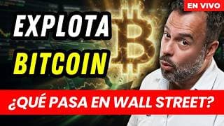 Bitcoin se dispara mientras Wall Street máximos históricos
