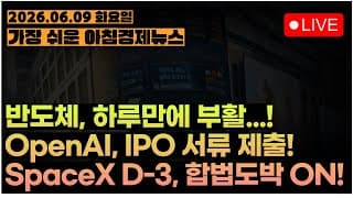 2% 부족한 반등, 불안하네요ㅣ[아침뉴스&미국시황] #260609