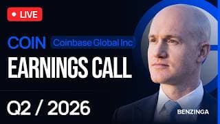 Coinbase Q2 FY26 Earnings Call | $COIN | 🔴 WATCH LIVE