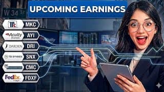 📈 Stocks to Watch: MKC, AYI, DRI, TD SNX, CMC, FDX Market Open Strategy | NVDA, TSLA, SPCX