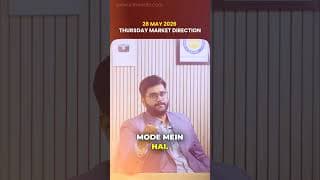 Nifty Prediction Tomorrow: Calm Before a Market Crash? | Sensex Falls, Iran Tensions Rise #shorts