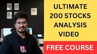 Ultimate Stock Analysis on Nifty 200 Stocks - Potential stocks to Swing Trade