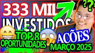 Meus Investimentos: AÇÕES PARA APOSENTAR | MARÇO 2025 | 8 melhores ações da bolsa [é inacreditável]