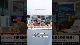 Acordo entre EUA e Irã derruba petróleo e impulsiona bolsas: Pablo Spyer no Jornal da Manhã