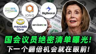 国会议员绝密清单曝光: 精准布局这几只翻倍牛股！深度解析散户该如何跟进这波“内幕”机会,错过后悔一辈子!NEE，IONQ，MELI，BBAI，NOW#trading  #投資  #美股