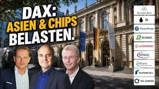 DAX: Asien & Chips belasten. Benz, Öl, Thyssen, Bilfinger, Leonardo, IFX, Siltronic, RHM, SGL Carbon