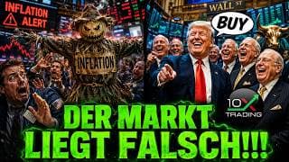 🚨 INFLATION⁉️ DIE BÖRSE LIEGT FALSCH‼️💥 Bitcoin 💥 Nvidia Micron Oracle ServiceNow Öl