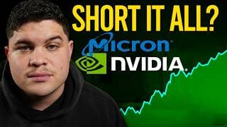 Micron Stock DIPS, Should you short the Ai Bubble? What I am waiting for...