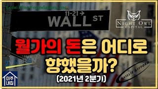 미국의 기관(헤지펀드)들은 어떤 종목을 담았을까?(2021년 2분기)