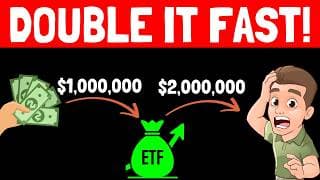 How Fast Can $1,000,000 Double with ETFs?