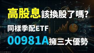 00915、00918、0056該換股嗎？改存主動式ETF 00981A，一樣季配息卻有三大隱藏優勢！Haoway