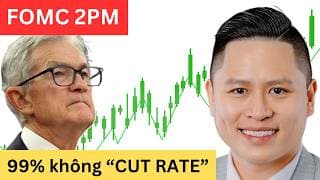 🔴99% FED không giảm "INTEREST RATE". Chuỗi ngày bất bại tiếp tục !!