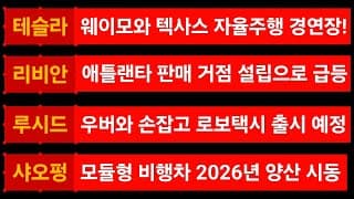 [News] 테슬라 (Tesla) 리비안 (Rivian) 루시드 (Lucid) 샤오펑 (Xpeng)