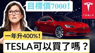 特斯拉可以買了嗎？技術分析+基本面分析 | 美股 | 股票入門 | 股票教學 | Catherine Wood