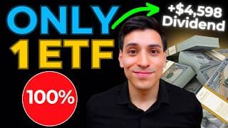 Best 1 ETF Portfolio to Live Off Dividends Faster! (2026)