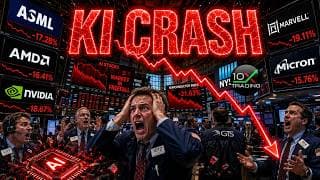 🚨 KI CRASH – DAS ENDE FÜR ASML ⁉️💥 AMD – Nvidia – Marvell – Micron 🔎 Aktien Analyse