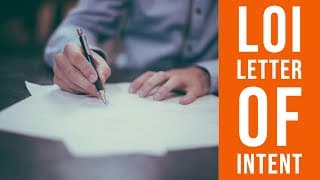What is a Letter of Intent "LOI"?
