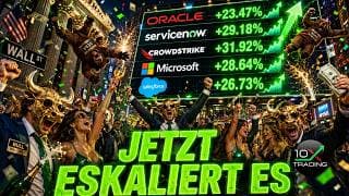 🚨 SOFTWARE AKTIEN ESKALIEREN – JETZT VERKAUFEN ⁉️💥 ServiceNow 💥 Micron Hims Super Micro Bitcoin