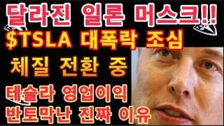 테슬라 비상사태? 체질 전환 중 / 테슬라 투자 시 현시점 꼭! 알고 있어야 합니다 / 주가 부양 위해 기대감 증폭 안해? 이전과 달라진 일론 머스크 / 테슬라 투자 및 주요 사항