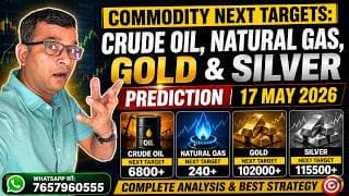 Commodity Next Targets: Crude Oil, Natural Gas, Gold & Silver Prediction | 17 May 2026 |