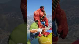 GTA 5 Epic Water Ragdolls | Spider-Man Jumps & Fails ep 665 #shorts