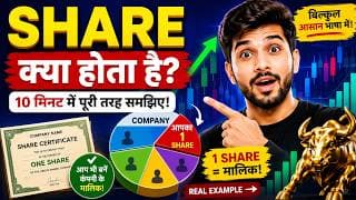 Share क्या होता है? 📈 10 मिनट में इतनी आसान भाषा में समझिए कि कभी नहीं भूलेंगे! | SMT Hindi