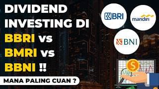 Simulasi Dividend Investing di Saham BBRI vs BMRI vs BBNI, Mana Paling Besar Profitnya ?