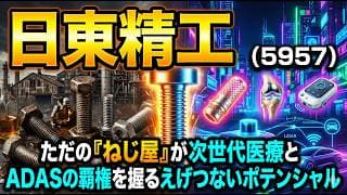 【株式投資銘柄分析】日東精工（5957）進捗率54％超えで「上方修正なし」。日東精工の1Q爆益決算に隠された時限爆弾とは？