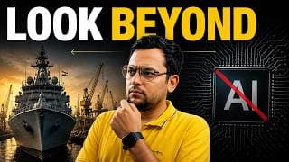 While Everyone Chases AI, India's Next Wealth Cycle Is Emerging ! 🚢⚓