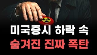 [미국주식] 미국증시 하락 속 숨겨진 진짜 폭탄! [엔비디아, 테슬라, 아이온큐, 브로드컴, 애플, 팔란티어]