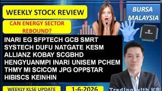 Weekly KLSE BURSA Review - 1-6-2026 💥CAN ENERGY SECTOR REBOUND💥 INARI EG SFPTECH GCB SMRT HENGYUAN