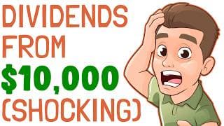 Here's what a $10,000 Dividend Portfolio Pays You MONTHLY