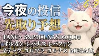 もどしたFANG+,半導体,NASDAQ100 さぁ戻そう📈まだ半分たらず・まだまだ危険ゾーン！昨日の負けは今日の益！旅ソングは富士山登山だよ【今夜の投信予想】