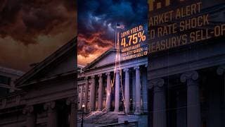 Treasury Yields Surge Above 4 75%! Why Markets Are Feeling the Pressure