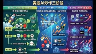 AI投资新叙事结构：美股AI炒作三阶段，7姐妹行业地位演变，AI现金流结构决定投资方向和未来赢家